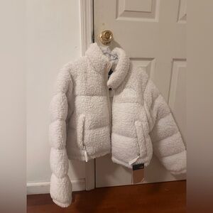 The North Face White Fleece Jacket